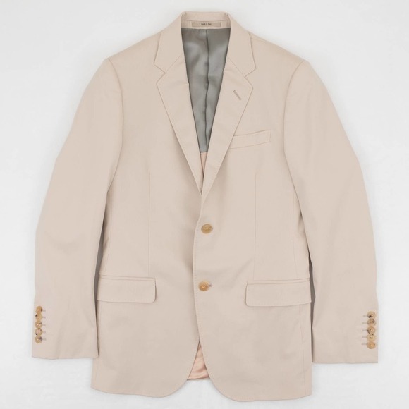 GUCCI Formal Jacket and Pants Cotton Men's 46 Beige - Picture 1 of 15